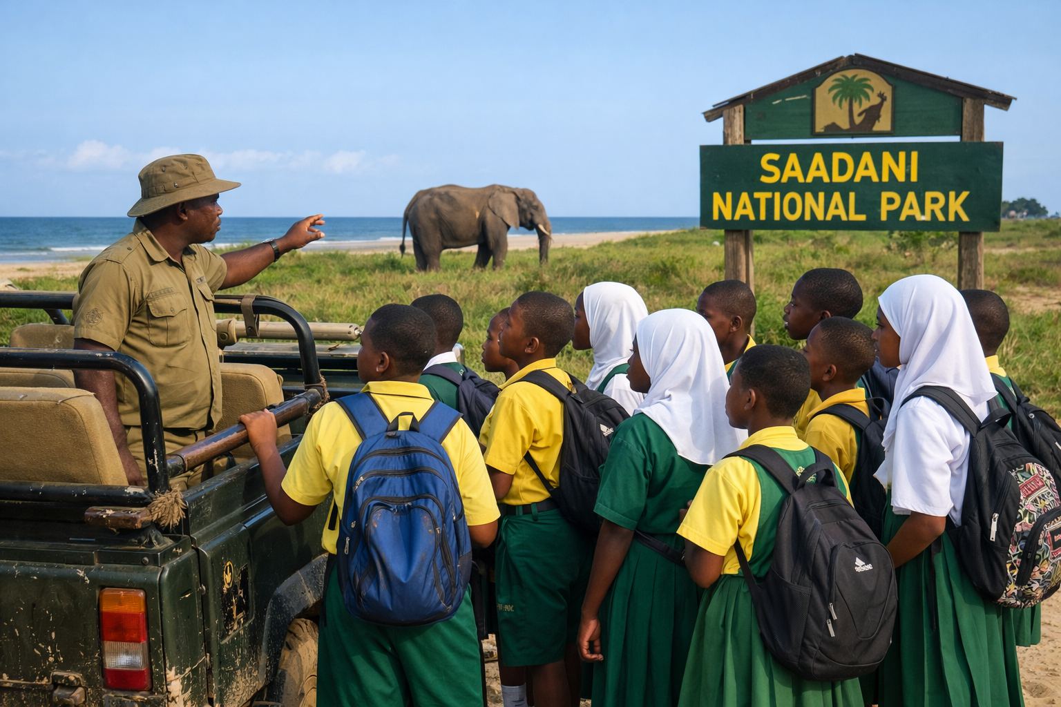 SAADANI NATIONAL PARK 2 DAYS 1 NIGHT